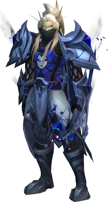Knashathein in currently equipped armor