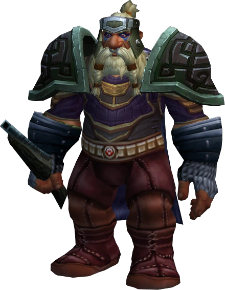 Dahunter in currently equipped armor