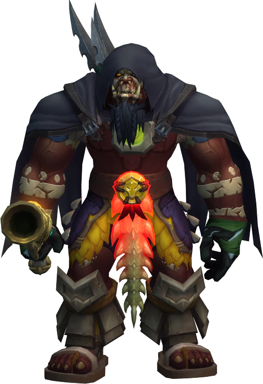 Palioo in currently equipped armor