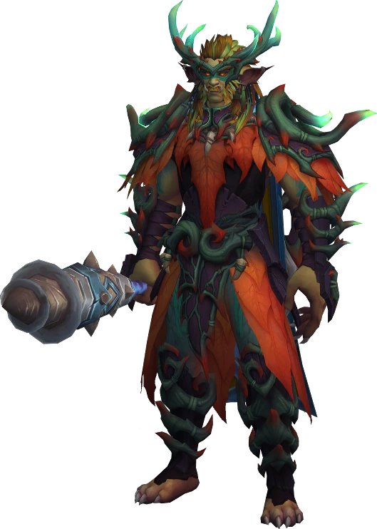 Horrendus in currently equipped armor