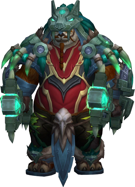 Crunkfu in currently equipped armor