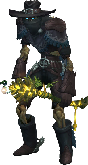 Finan in currently equipped armor