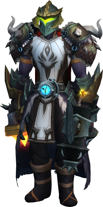 Archfiend in currently equipped armor