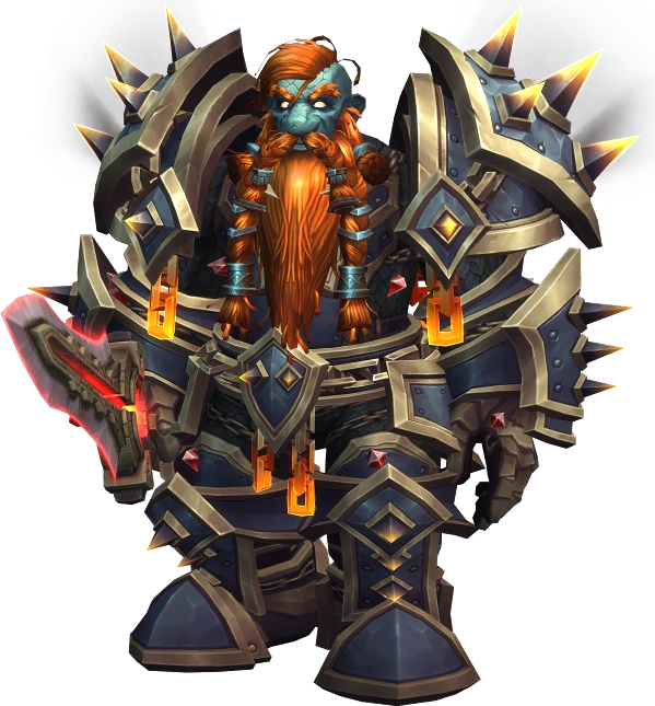 Vorthelius in currently equipped armor