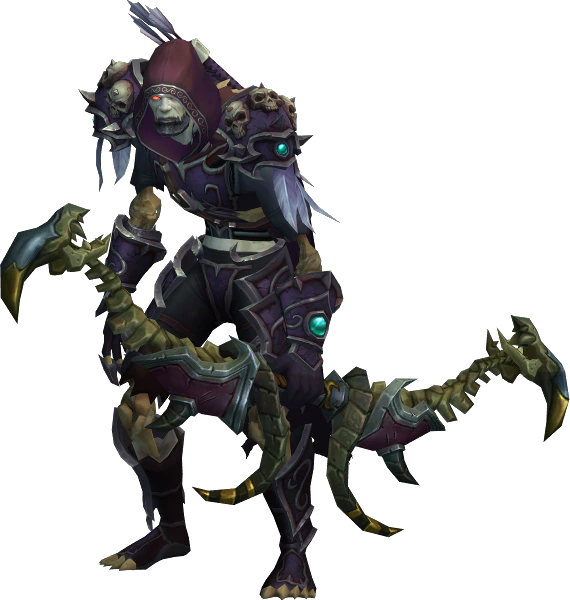 Tharath in currently equipped armor