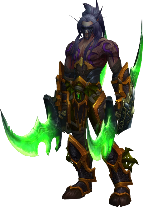 Siesh in currently equipped armor