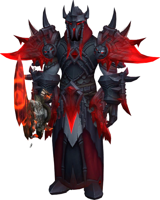 Xannon in currently equipped armor