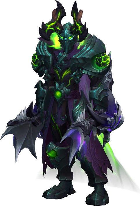Brokensoulz in currently equipped armor