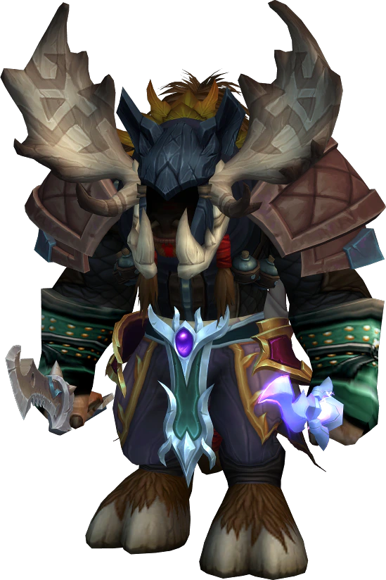 Lustyevil in currently equipped armor
