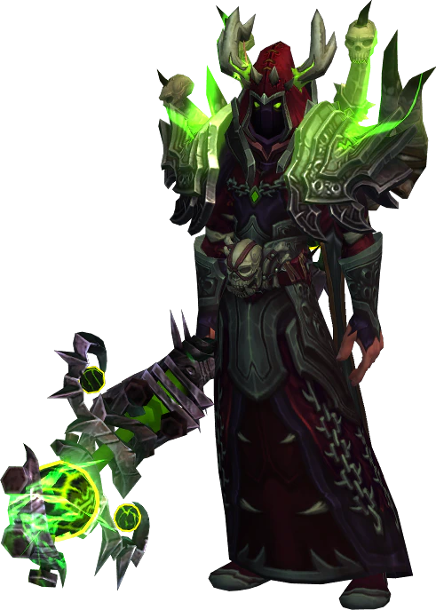 Brokenskull in currently equipped armor
